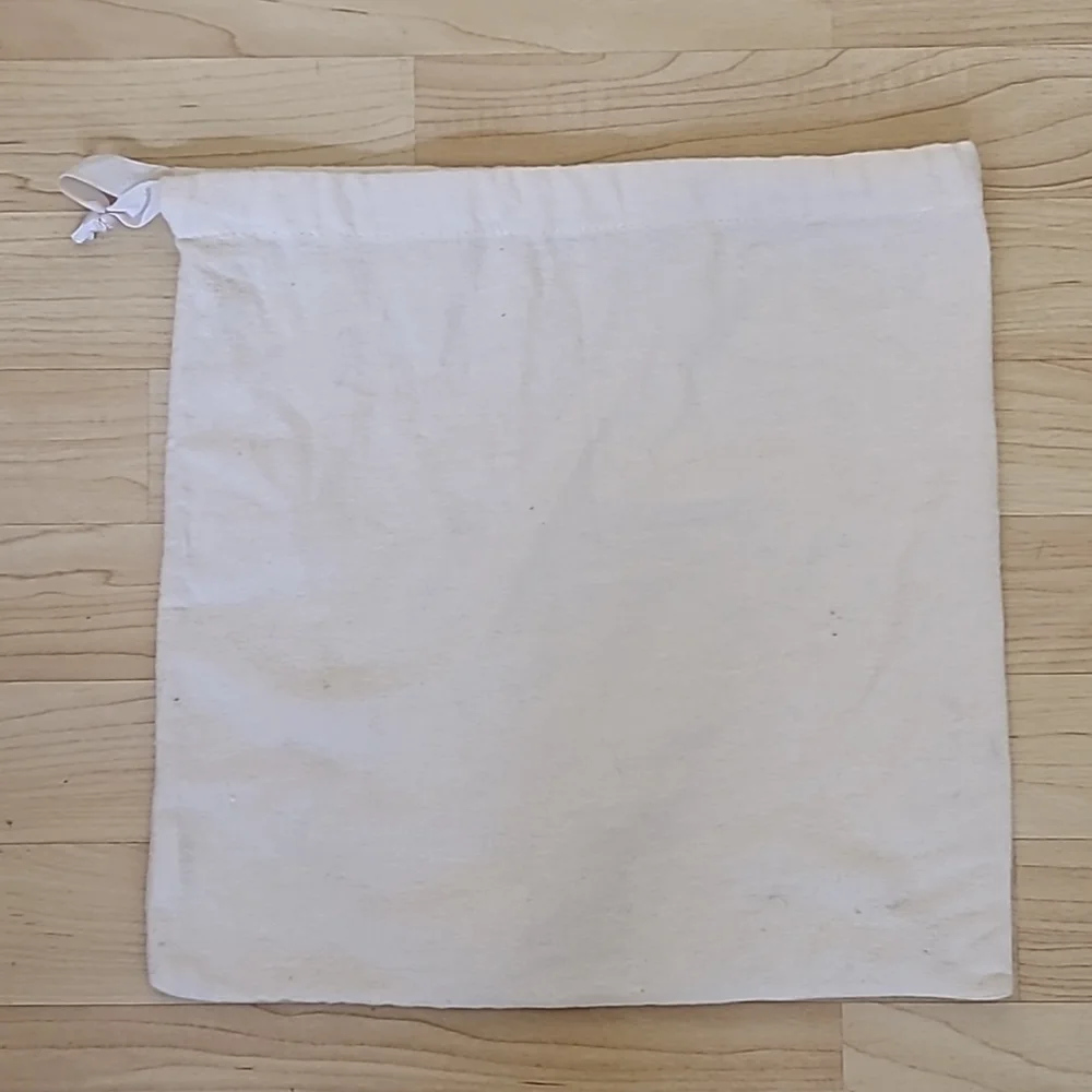 JIMMY CHOO White Dust Bag Storage Drawstring Bag 13